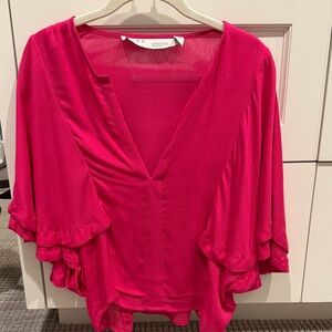 IRO Vibrant Pink Blouse